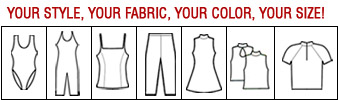 STYLE FABRIC COLOR SIZE