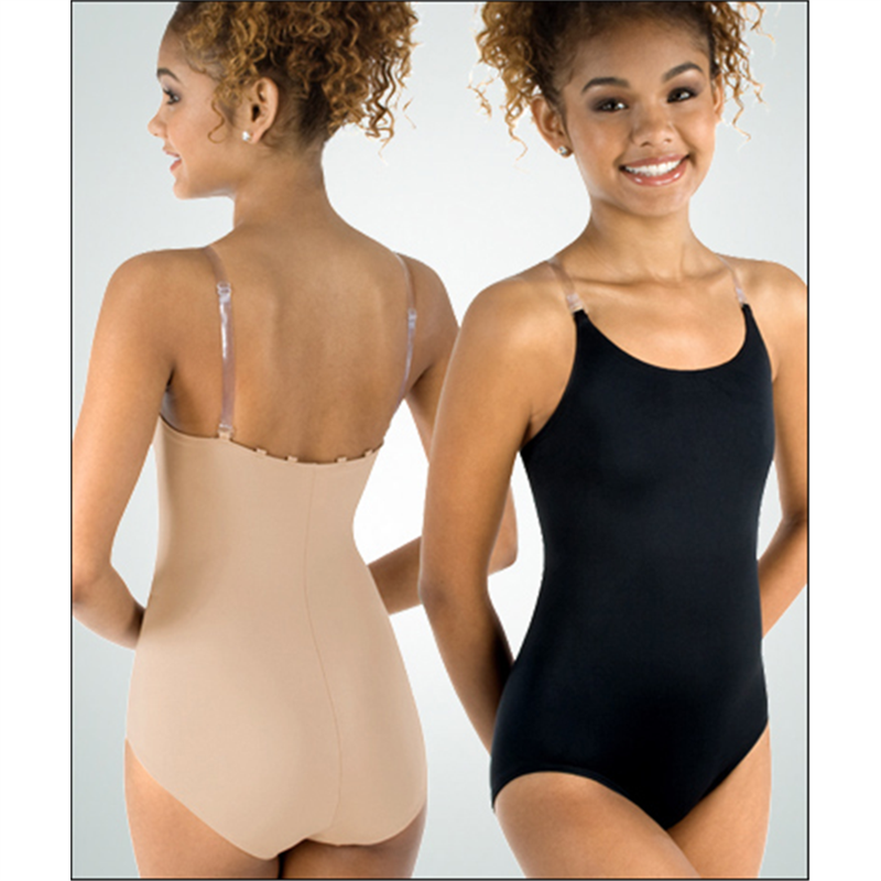 Camisole Leotard w/See-Through Straps by Body Wrappers : 266, On