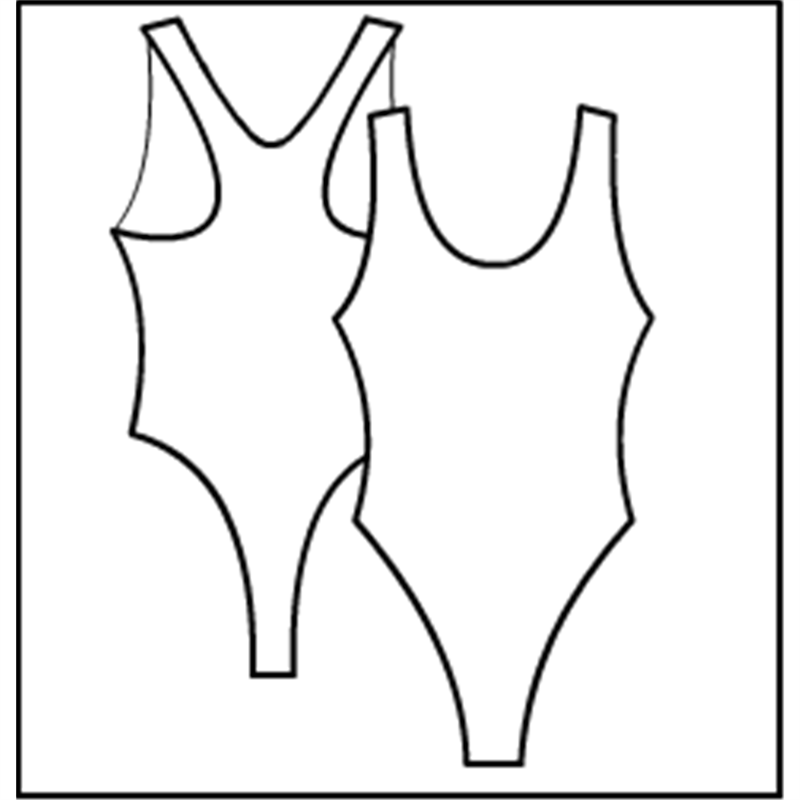Racer Thong Leotard by Made to Order : 382-882, On Stage Dancewear