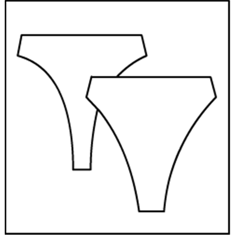 Thong Brief by Made to Order 351851, On Stage Dancewear, Capezio Authorized Dealer.