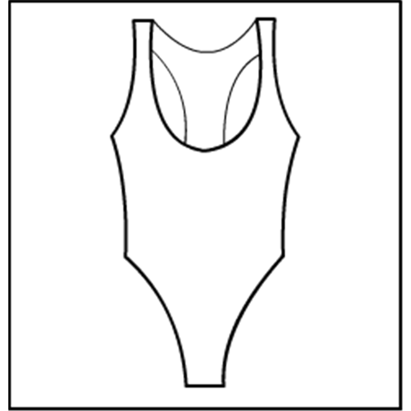 Racer Thong Leotard by Made to Order : 382-882, On Stage Dancewear