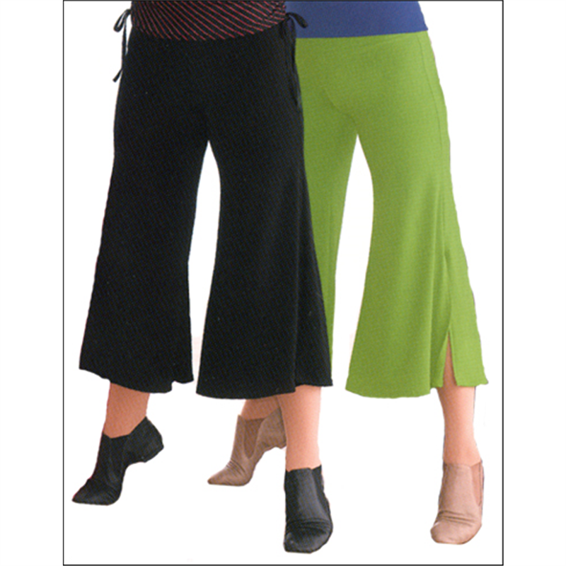 Low Rise Fluid Moving Crop Pant by : 7877, On Stage Dancewear, Capezio Authorized Dealer.