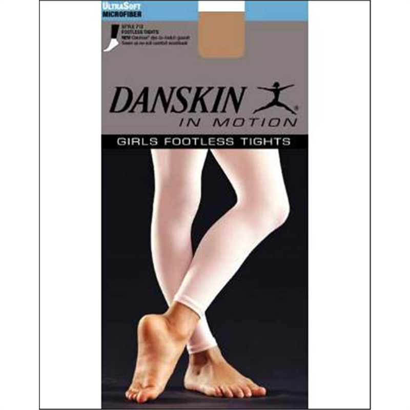 Girls' UtraSoft Microfiber Footless Tight by Danskin : 712, On Stage  Dancewear, Capezio Authorized Dealer.