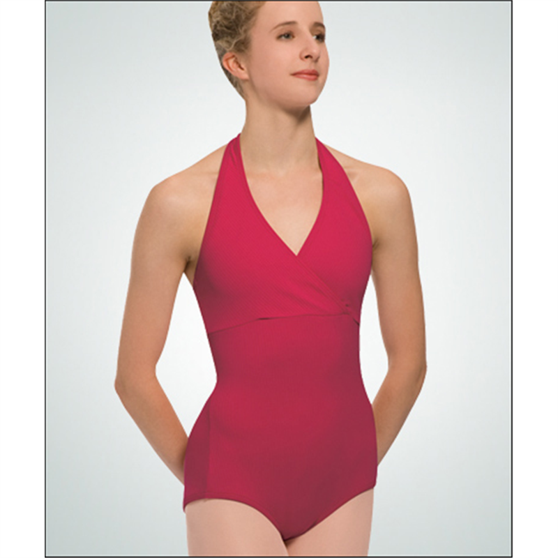 Halter Leotard By Body Wrappers P802 On Stage Dancewear Capezio Authorized Dealer