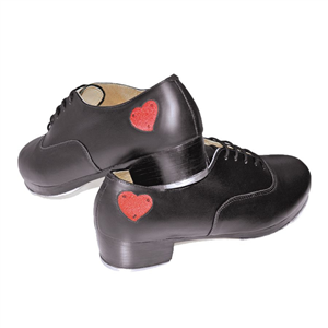 So Danca CH103 3 Leather T-Strap Character Heel