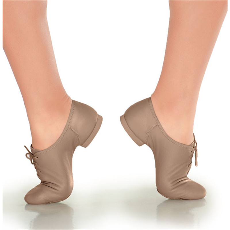 PreArched Leather Oxford Jazz Shoe by So Danca JZ10, On Stage