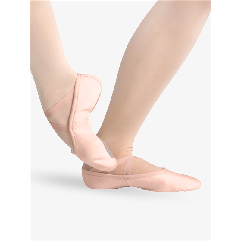 Download Children Silhouette Canvas Split-Sole Ballet Shoes by ...